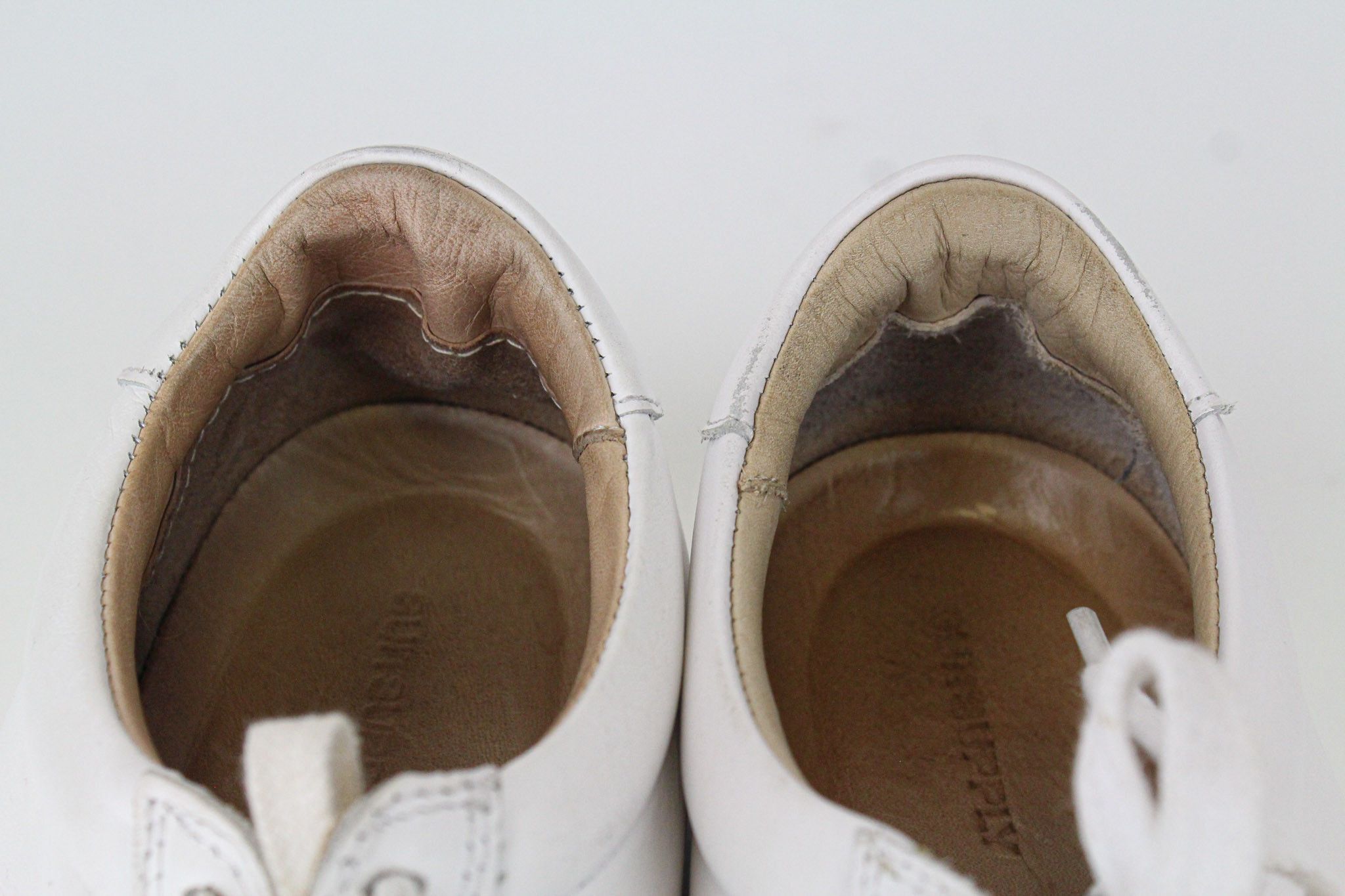 Suitsupply EU40 White Leather Low-Top Sneakers 73723 Size US 7 / EU 40 - 16 Thumbnail