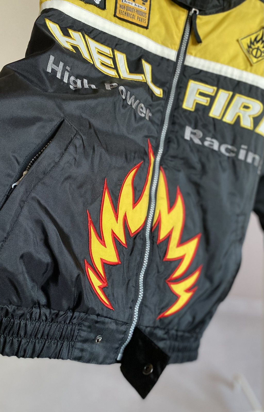 Vintage Vintage HELLFIRE Hell Fire High Power Racing Jacket Coat Size US M / EU 48-50 / 2 - 14 Thumbnail