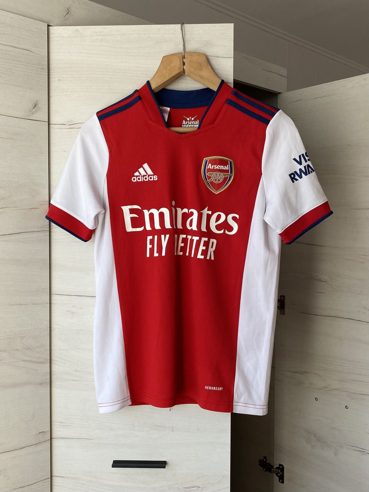 Adidas Arsenal FC Adidas Youth Soccer Jersey Emirates Fly Better Size US XS / EU 42 / 0 - 1 Thumbnail