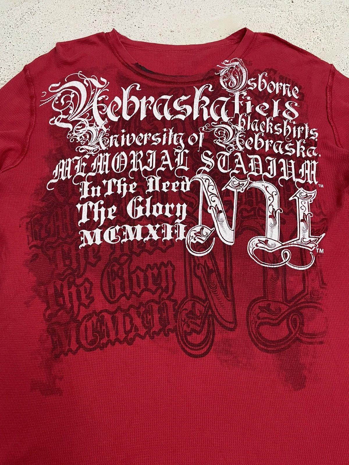 Affliction Affliction Gothic Life Idiom Y2K Style Shadow Fonts Size US XL / EU 56 / 4 - 8 Thumbnail