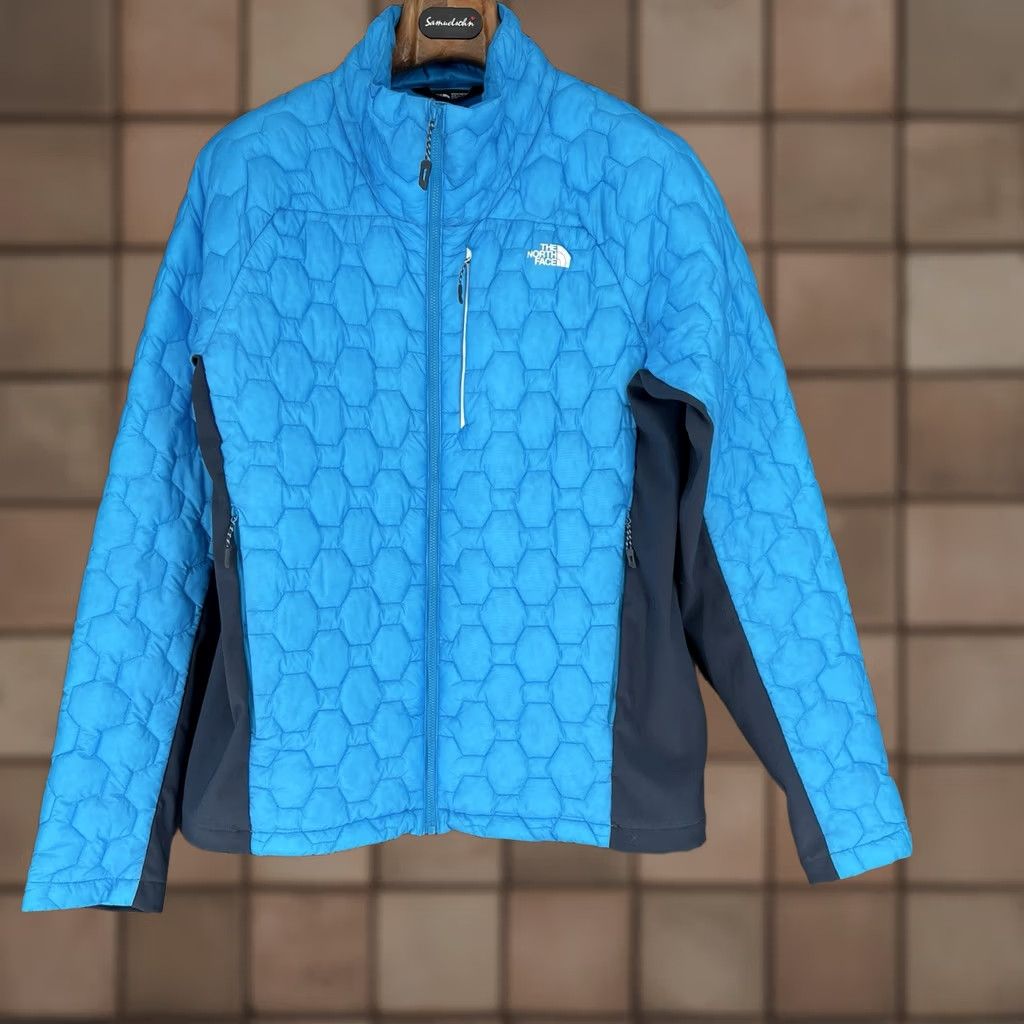 The North Face The North Face Thermoball Eco Puffer Jacket Blue Size Medium Full Zip Quilted Size US M / EU 48-50 / 2 - 1 Thumbnail