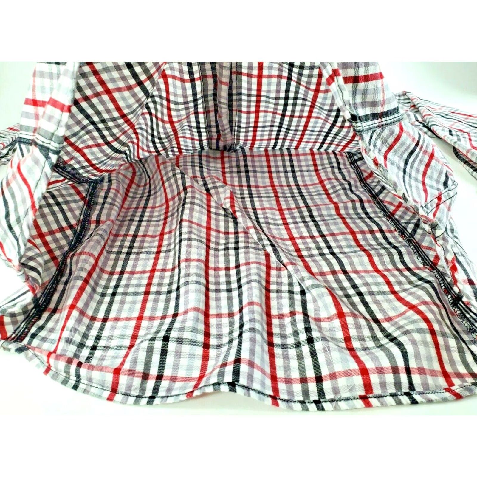 Coogi COOGI Australia Long Sleeve Plaid Button-Down Shirt Men 2XL Red Embroidery, Multicolor, Cotton, Casual Shirt, Button-Up, Regular Fit Size US XXL / EU 58 / 5 - 3 Thumbnail