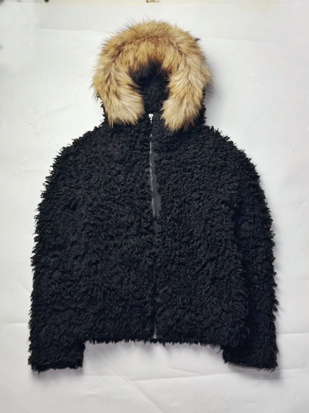 If Six Was Nine × Japanese Brand × Le Grande Bleu (L.G.B.) Faux Fur Japanese Egoist Hoodie Size US M / EU 48-50 / 2 - 1 Thumbnail