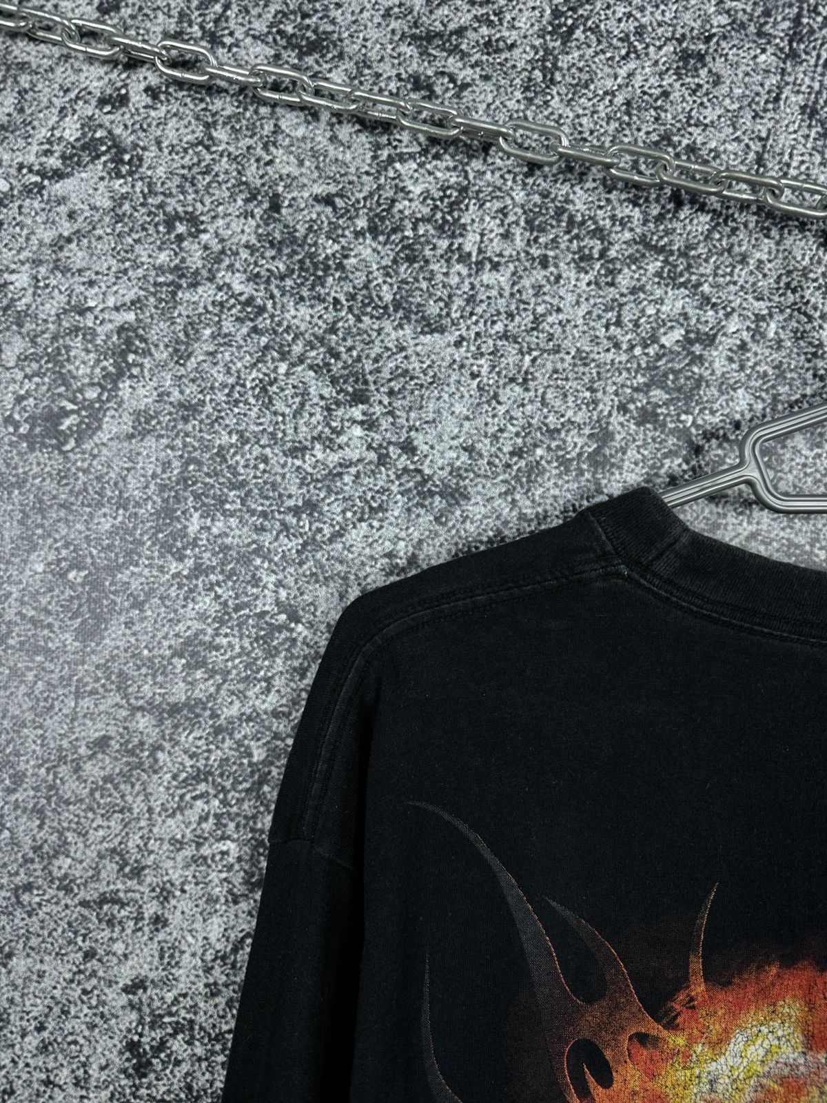 Vintage Spiral Long Sleeve T-Shirt Vintage Skulls Motorcycle Size XL Size US XL / EU 56 / 4 - 22 Thumbnail