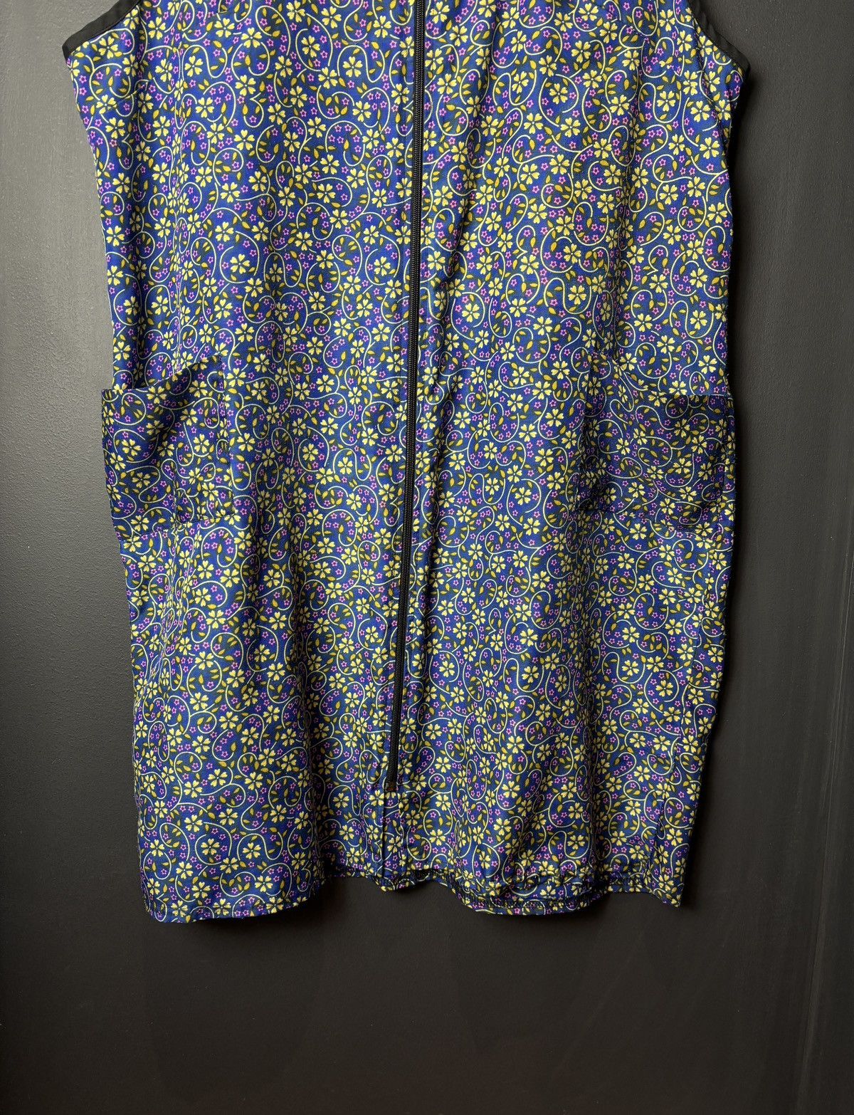 Vintage Vintage Nightgown Ugly 1980s Lounge Shirt Zip Up 70s Sleep Size M / US 6-8 / IT 42-44 - 8 Thumbnail
