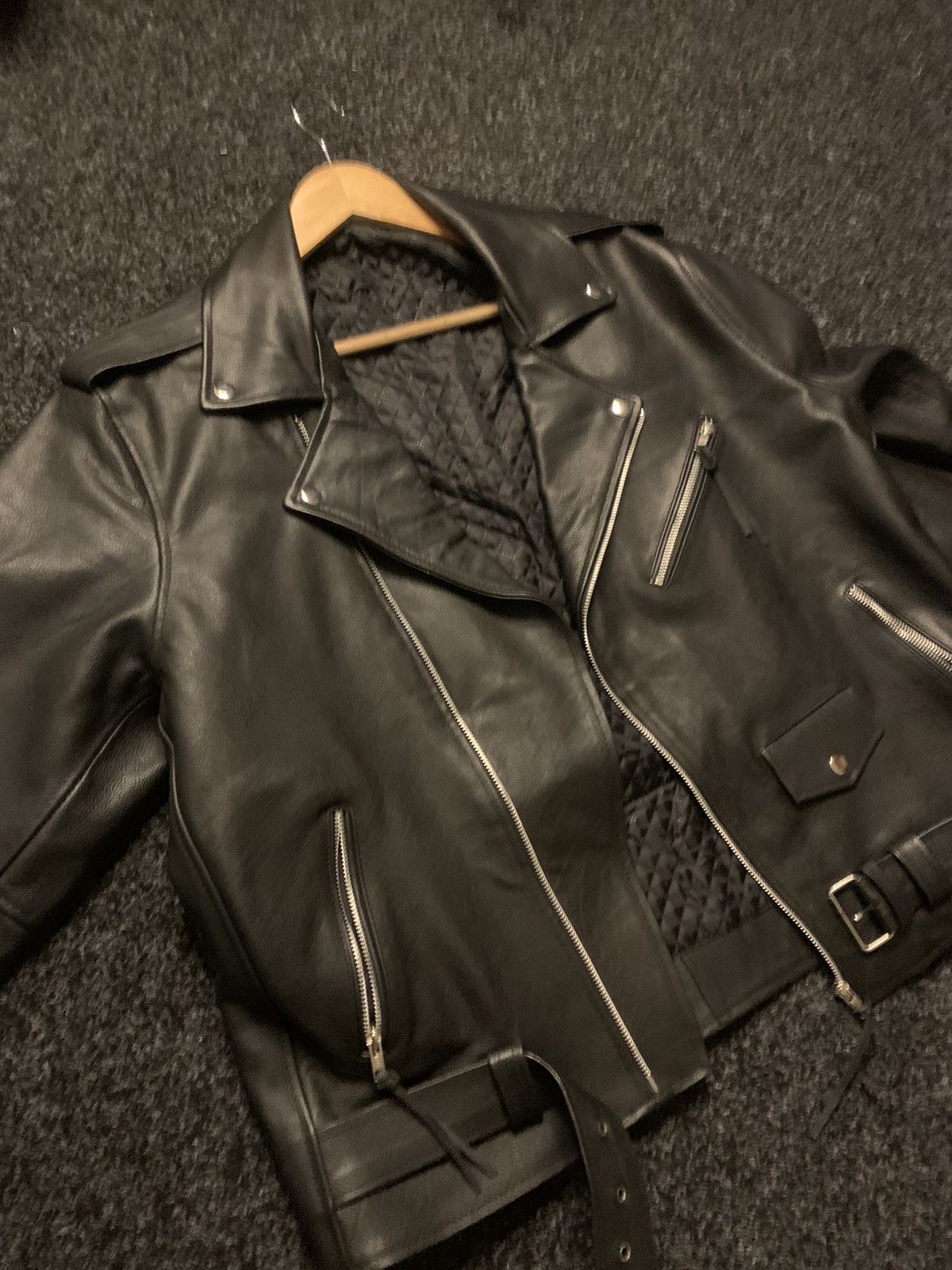 Other Unisex Short body Leather Jacket Size US L / EU 52-54 / 3 - 2 Thumbnail