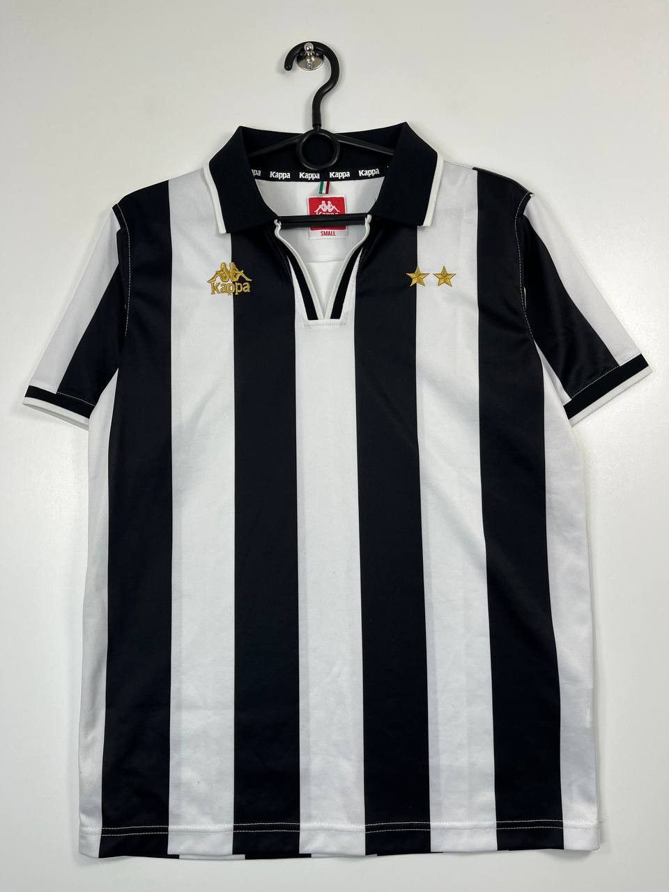 Kappa Juventus Home Shirt Kappa Soccer Jersey Striped Mens Size S Size US S / EU 44-46 / 1 - 1 Thumbnail