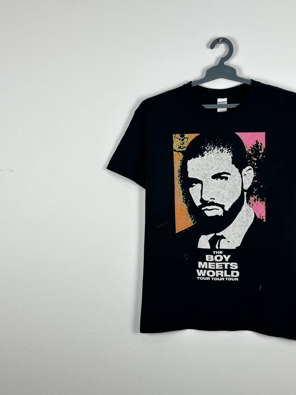 Band Tees × Drake × Rap Tees Vintage Drake Boy Meets The World Tour Rap T Shirt Size US L / EU 52-54 / 3 - 2 Thumbnail