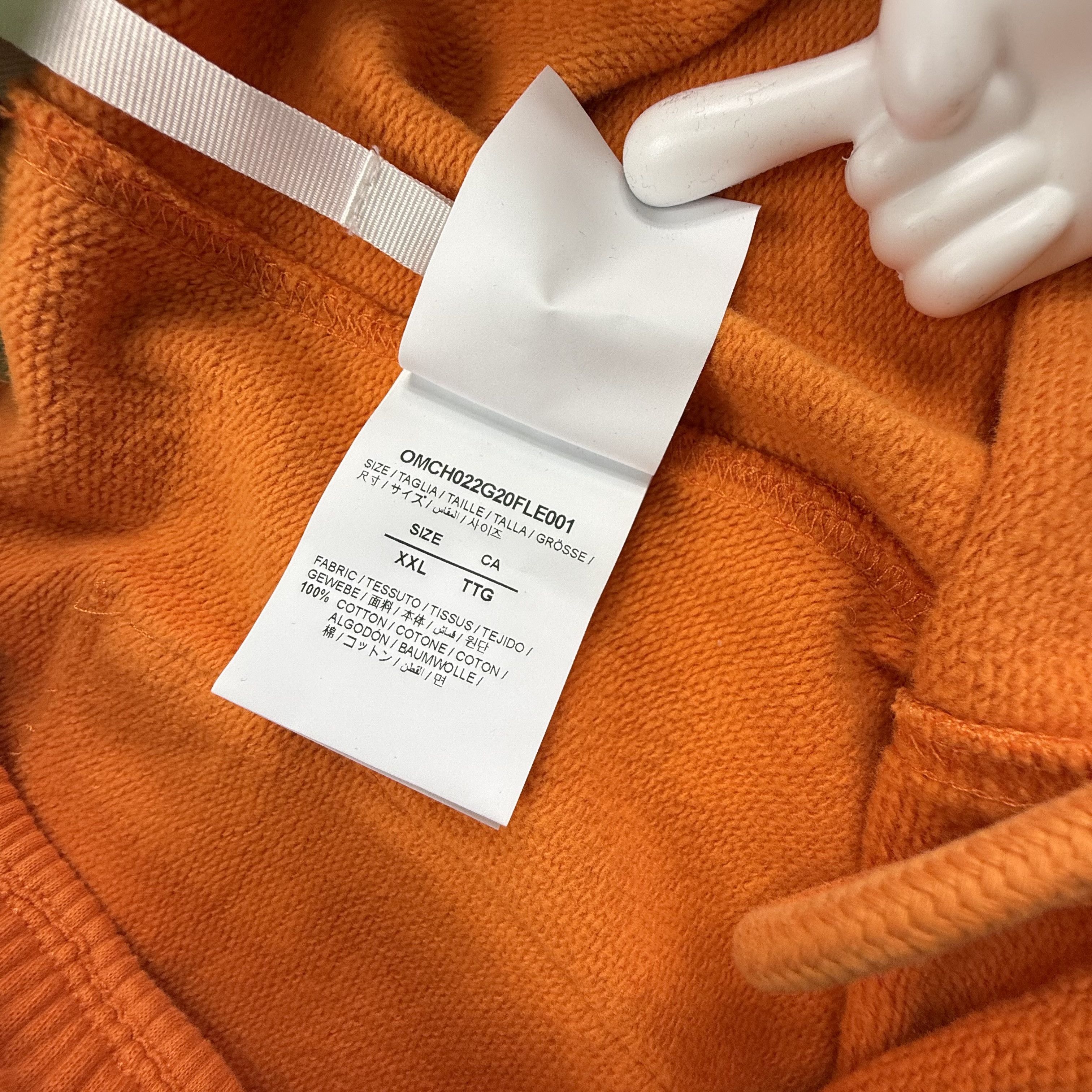 Off-White Off-White Orange Tape Diagonals Sweatpants Mens XXL Size US 40 / EU 56 - 6 Thumbnail