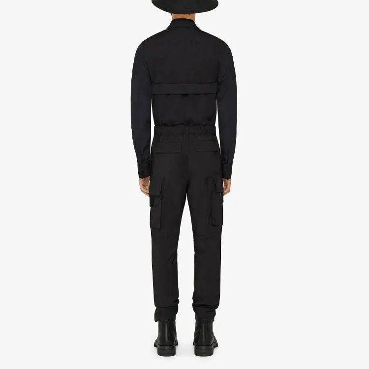 Givenchy o1w1db10325 Harness detail Shirt in Black Size US L / EU 52-54 / 3 - 6 Thumbnail