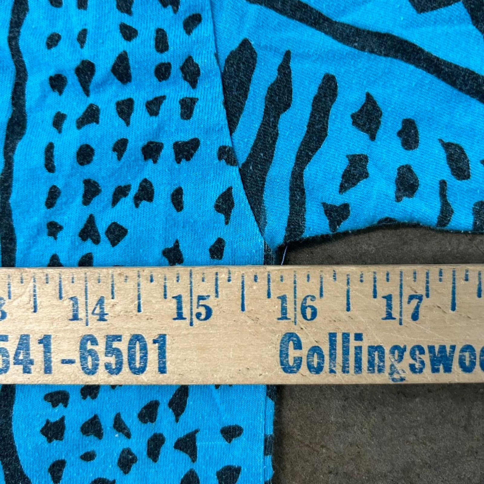 Other VTG Blue and black Lightning Bolt tee Size S / US 4 / IT 40 - 5 Thumbnail