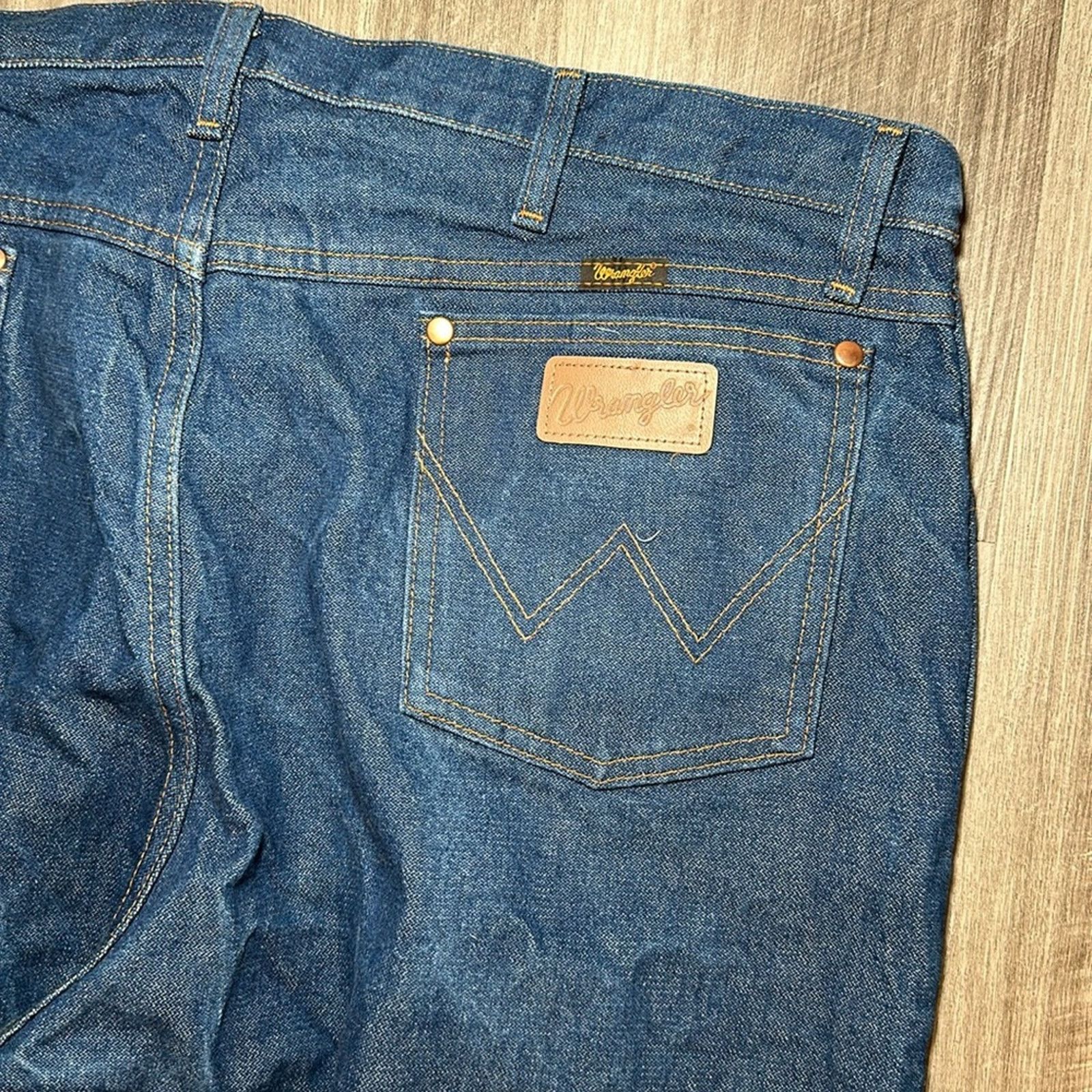 Wrangler Wrangler Cowboy Cut Regular Fit Jeans - 42x34 Size US 42 / EU 58 - 5 Thumbnail
