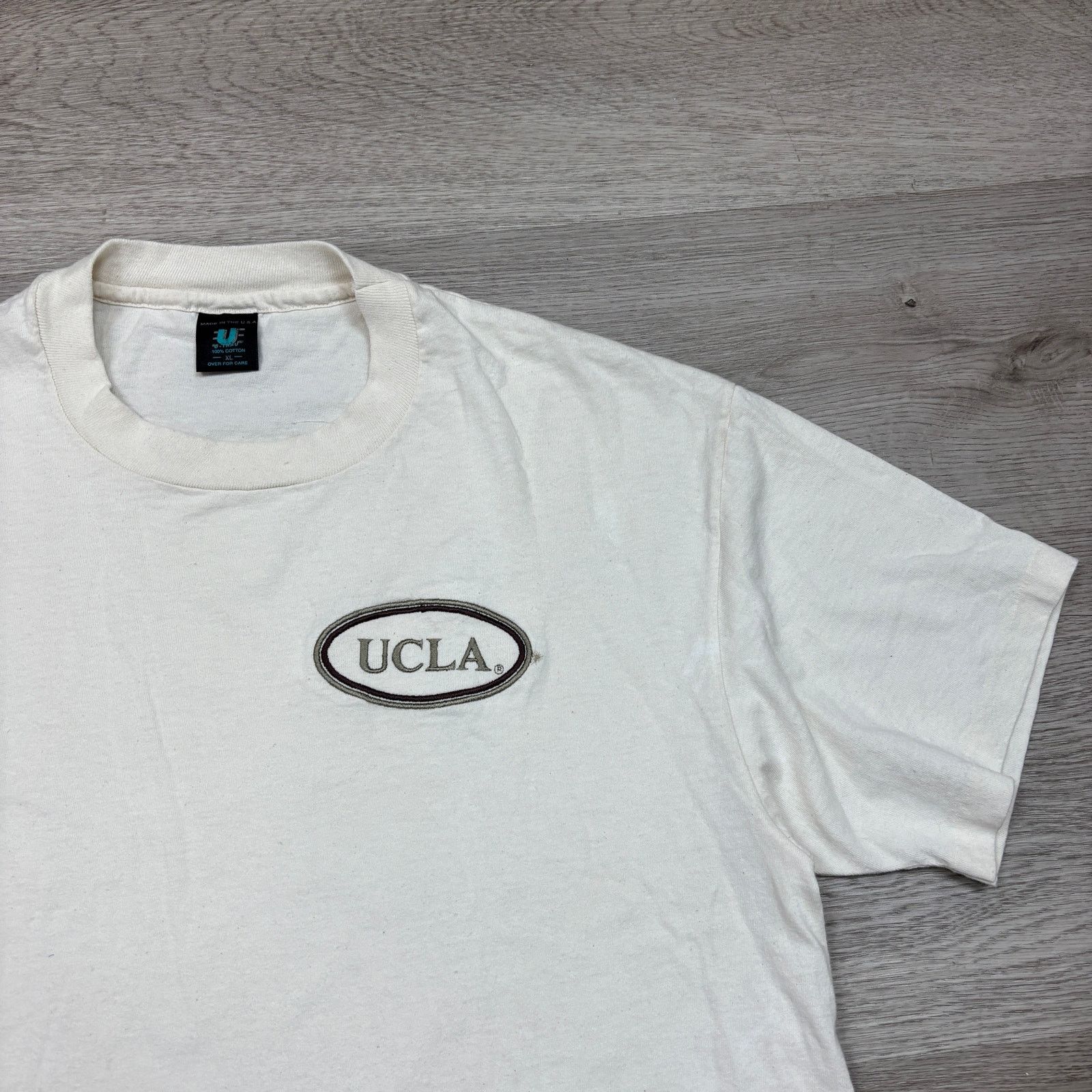 Vintage VTG U Trau UCLA Short Sleeve Single Stitch T Shirt Men's XL Size US XL / EU 56 / 4 - 2 Thumbnail