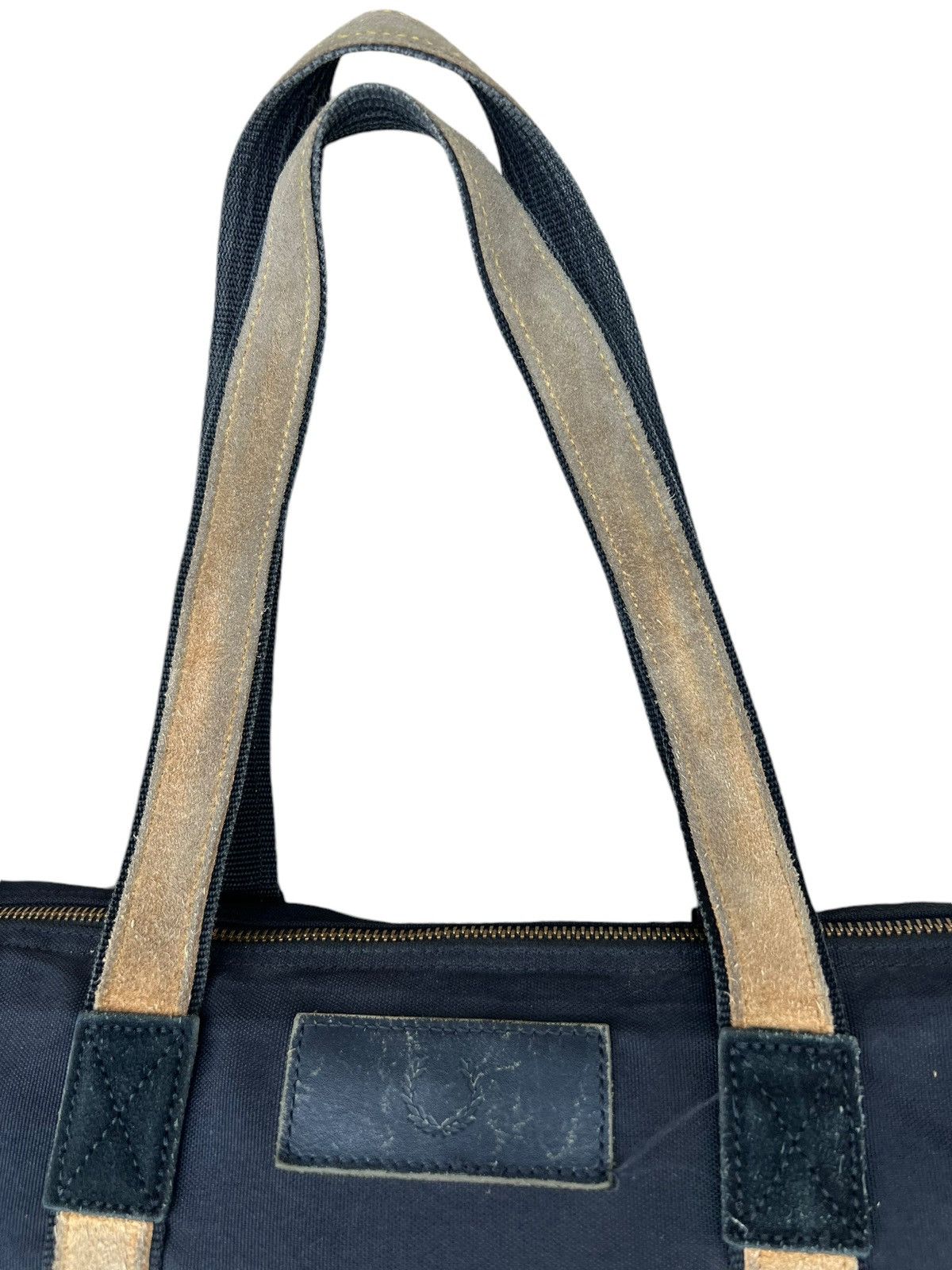 Fred Perry VTG Masterpiece X Fred Perry X Harris Tweed Patina Tote Bag Size ONE SIZE - 9 Thumbnail
