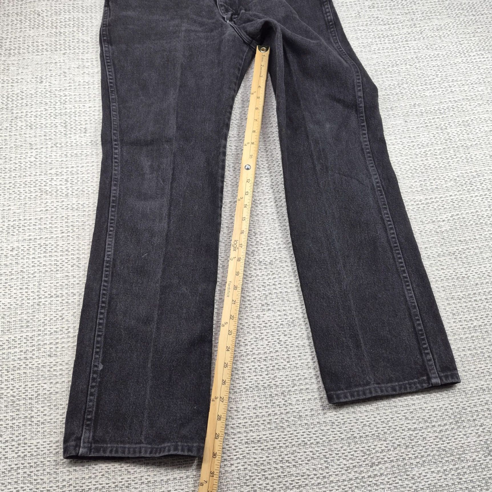 Wrangler VINTAGE Wrangler Cowboy Cut Jeans Mens 36x32 Denim Black 5-Pocket Straight Regular Size US 36 / EU 52 - 5 Thumbnail