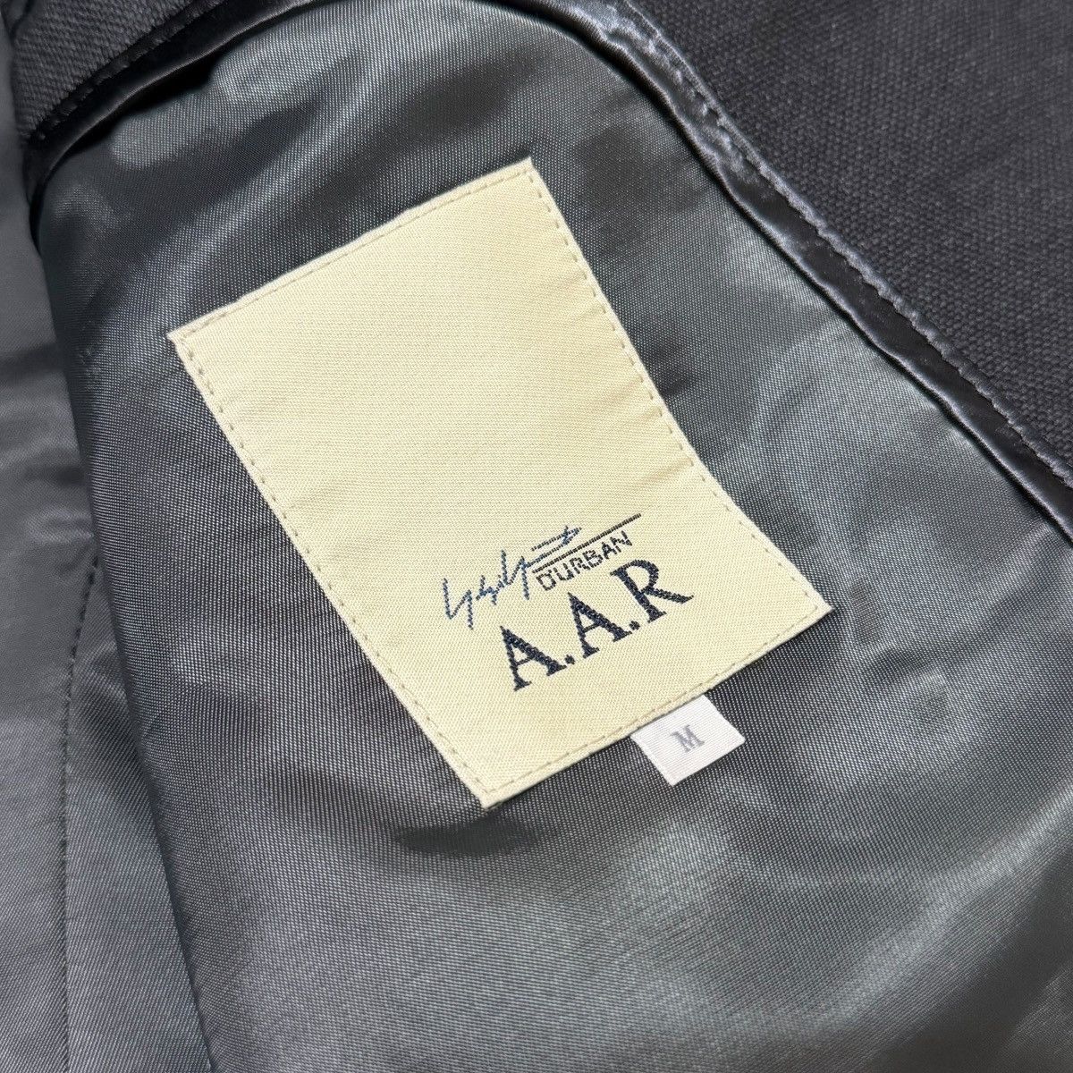 Yohji Yamamoto 775 90s Yohji Yamamoto D'URBAN A.A.R vintage set up suit men Size 38R - 5 Thumbnail
