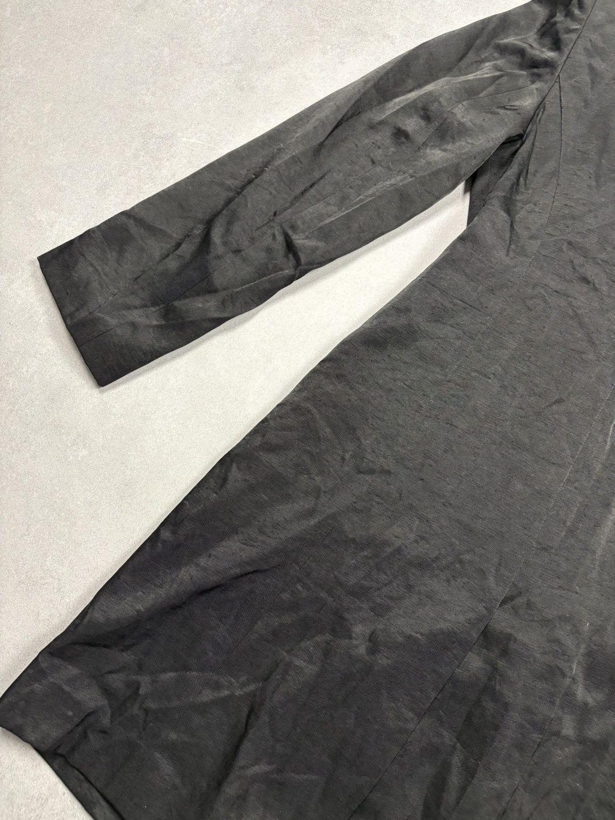 Armani Exchange Vintage 00s Armani Exchange Double Breasted Long Coat 90s Size M / US 6-8 / IT 42-44 - 15 Thumbnail