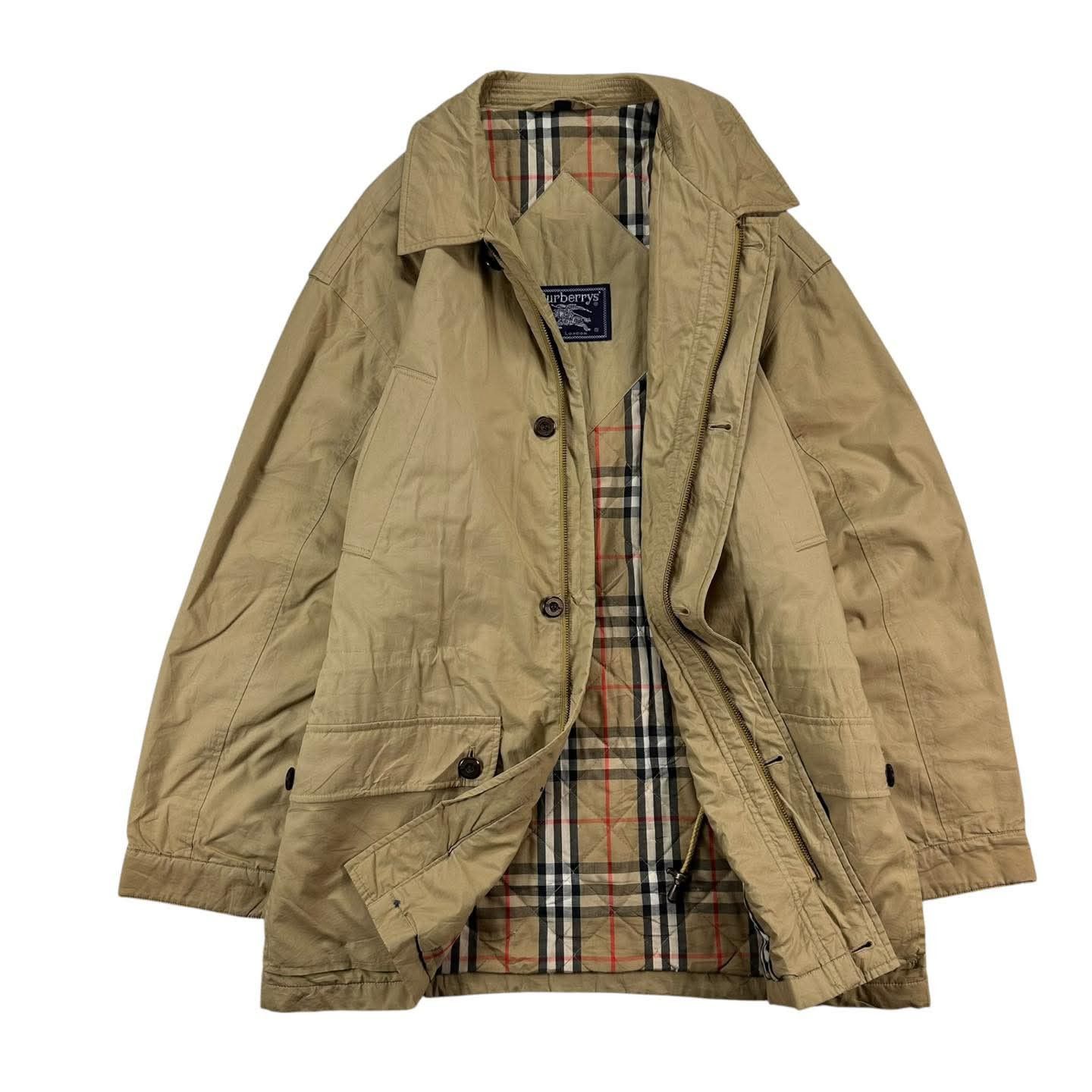 Burberry Vintage Burberrys' Field Jacket Nova Check LiningSize M Size US M / EU 48-50 / 2 - 1 Thumbnail