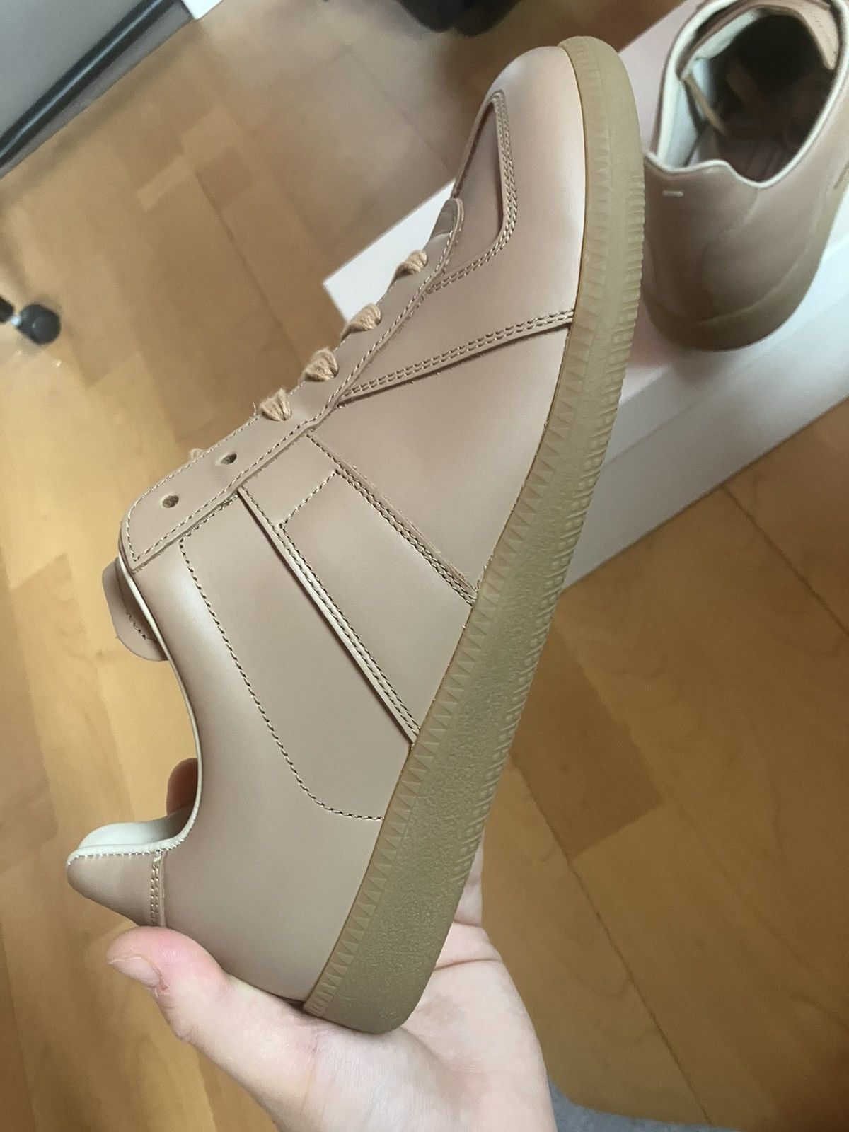 Maison Margiela Replica Pink Beige Deadstock RECICLA Size US 8.5 / EU 41-42 - 4 Thumbnail