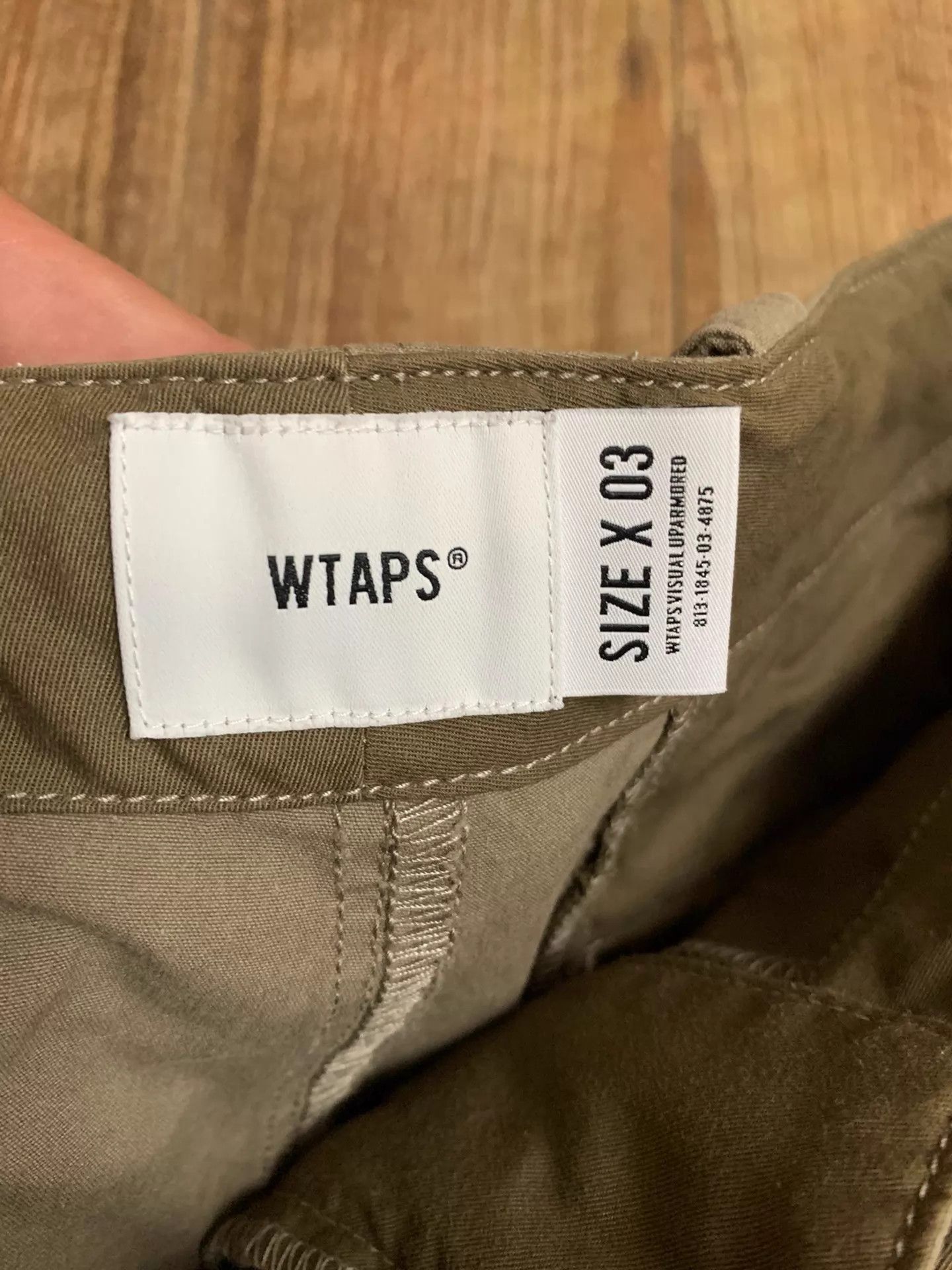 Wtaps wtaps Jungle Country Cotton Weather Khaki Pocket 21AW 3 Size US 34 / EU 50 - 2 Thumbnail