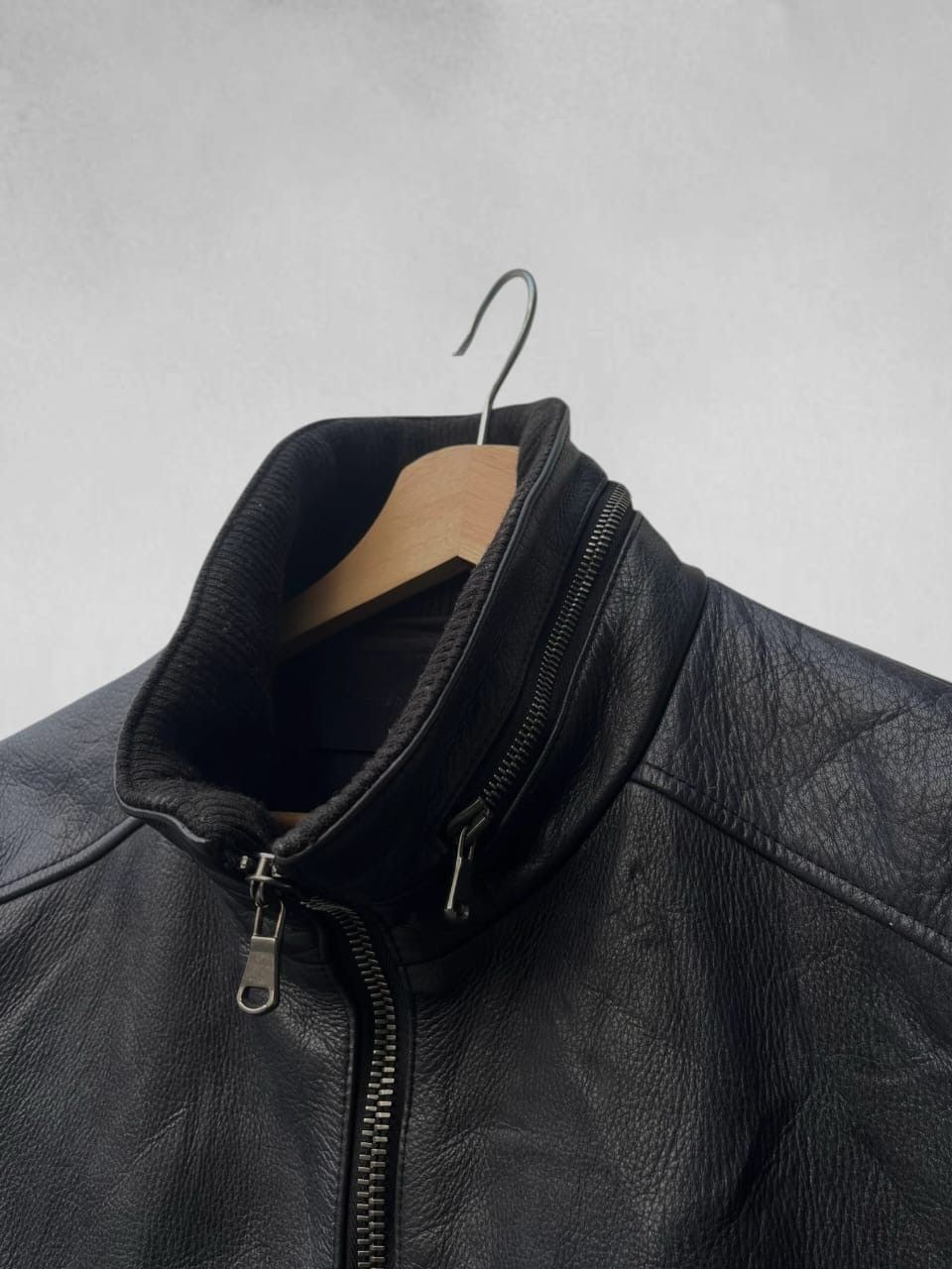junhashimoto SS2020 junhashimoto Stretch Inner Riders Leather Jacket Size US L / EU 52-54 / 3 - 7 Thumbnail