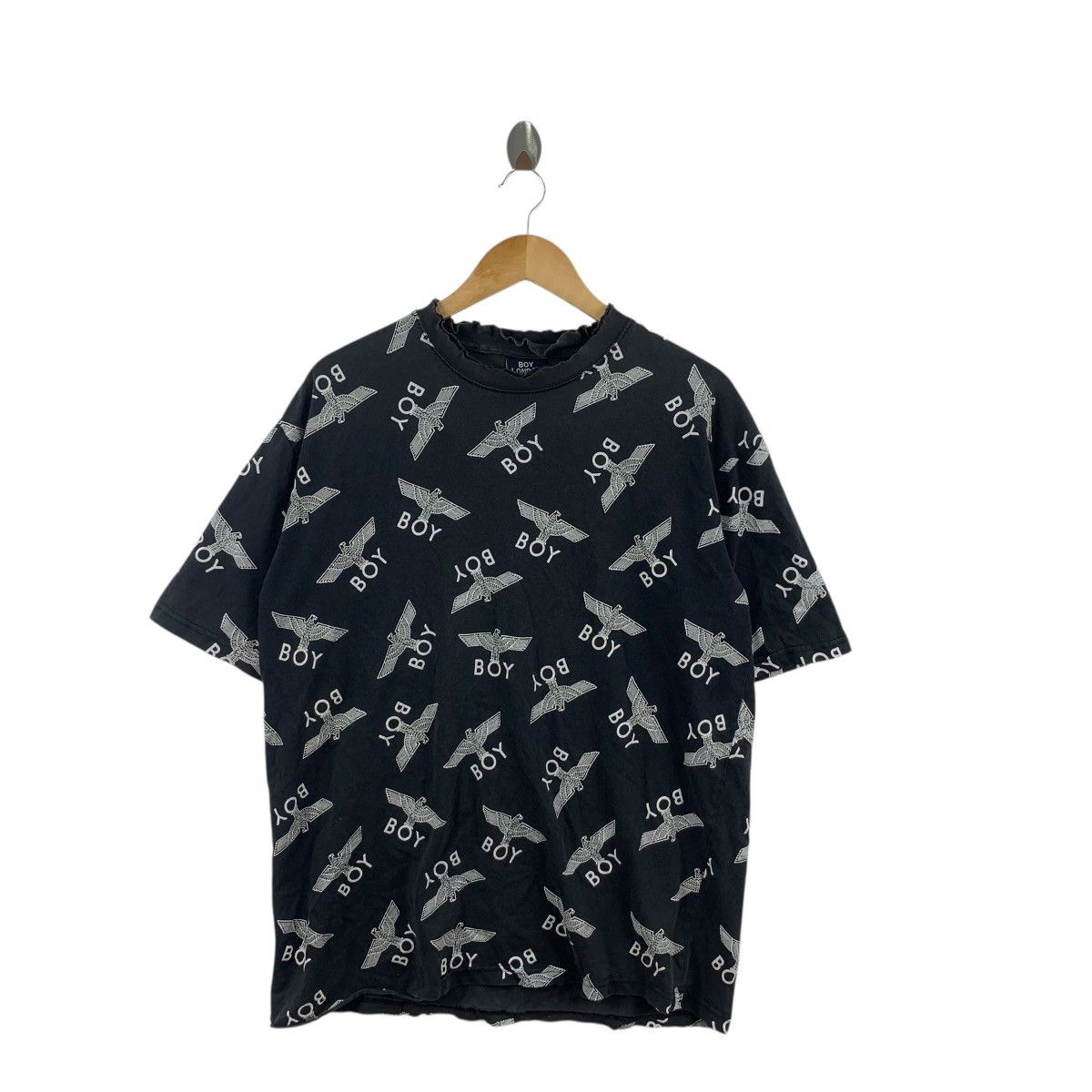 Boy London Vintage BOY LONDON PUNK All Over Print Thrashed Tee Shirt Size US XXL / EU 58 / 5 - 3 Thumbnail