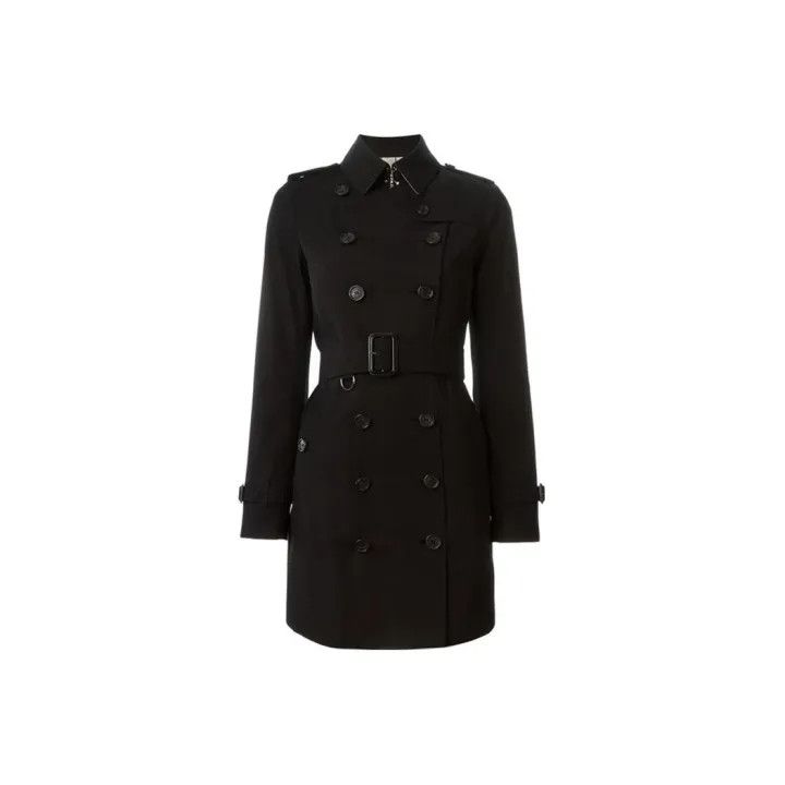 Burberry Burberry Classic Double-Breasted Long Coat 0079 Size XS / US 0-2 / IT 36-38 - 1 Thumbnail
