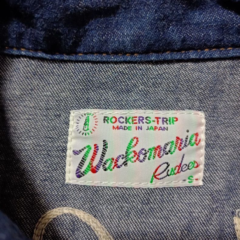 Wacko Maria Wacko maria Embroidered Virgin Mary Denim Shirt Jacket SUP Size US S / EU 44-46 / 1 - 3 Thumbnail