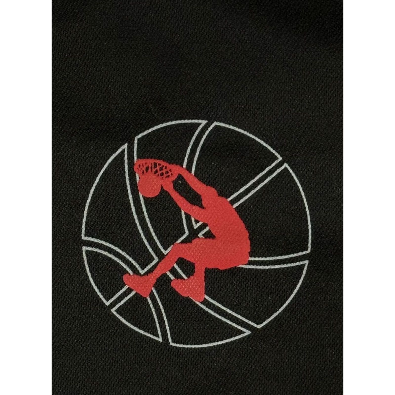 Vintage VINTAGE Shaquille O'neal Pullover Sweatshirt Men 2XL Black Red Logo Side Zip-up Crew Neck Size US XXL / EU 58 / 5 - 4 Thumbnail