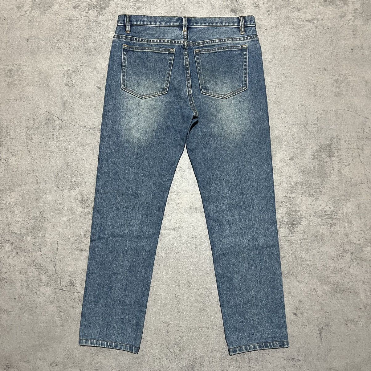 A.P.C. A.P.C. Petit New Standard Mid Rise Taper Leg Denim Jeans Size US 30 / EU 46 - 5 Thumbnail