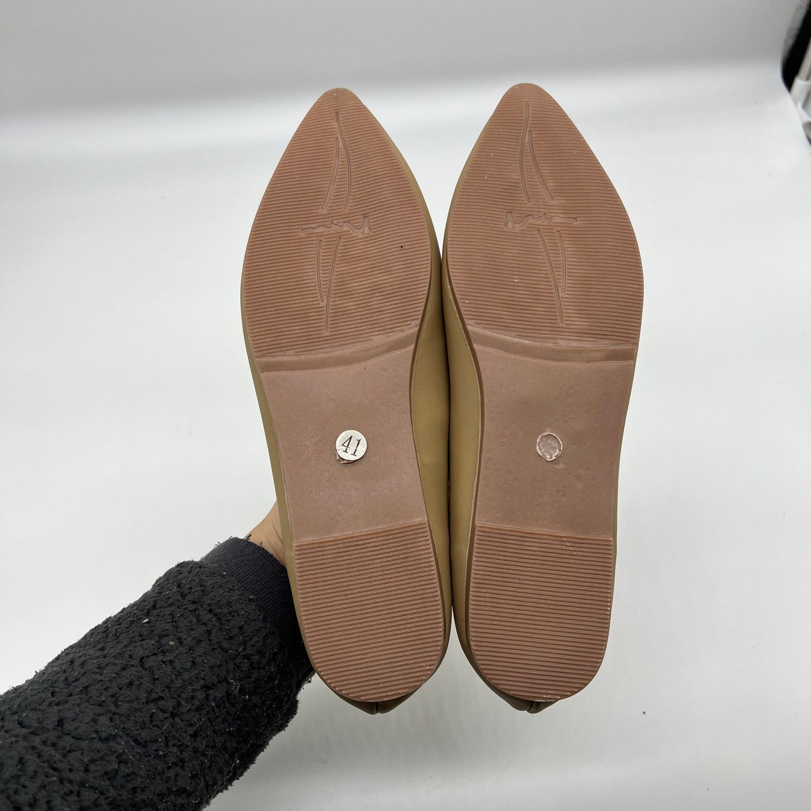 Other Women Casual Shoes Flat Bottom Pointed Lightweight Brown Size US 9.5 / IT 39.5 - 7 Thumbnail