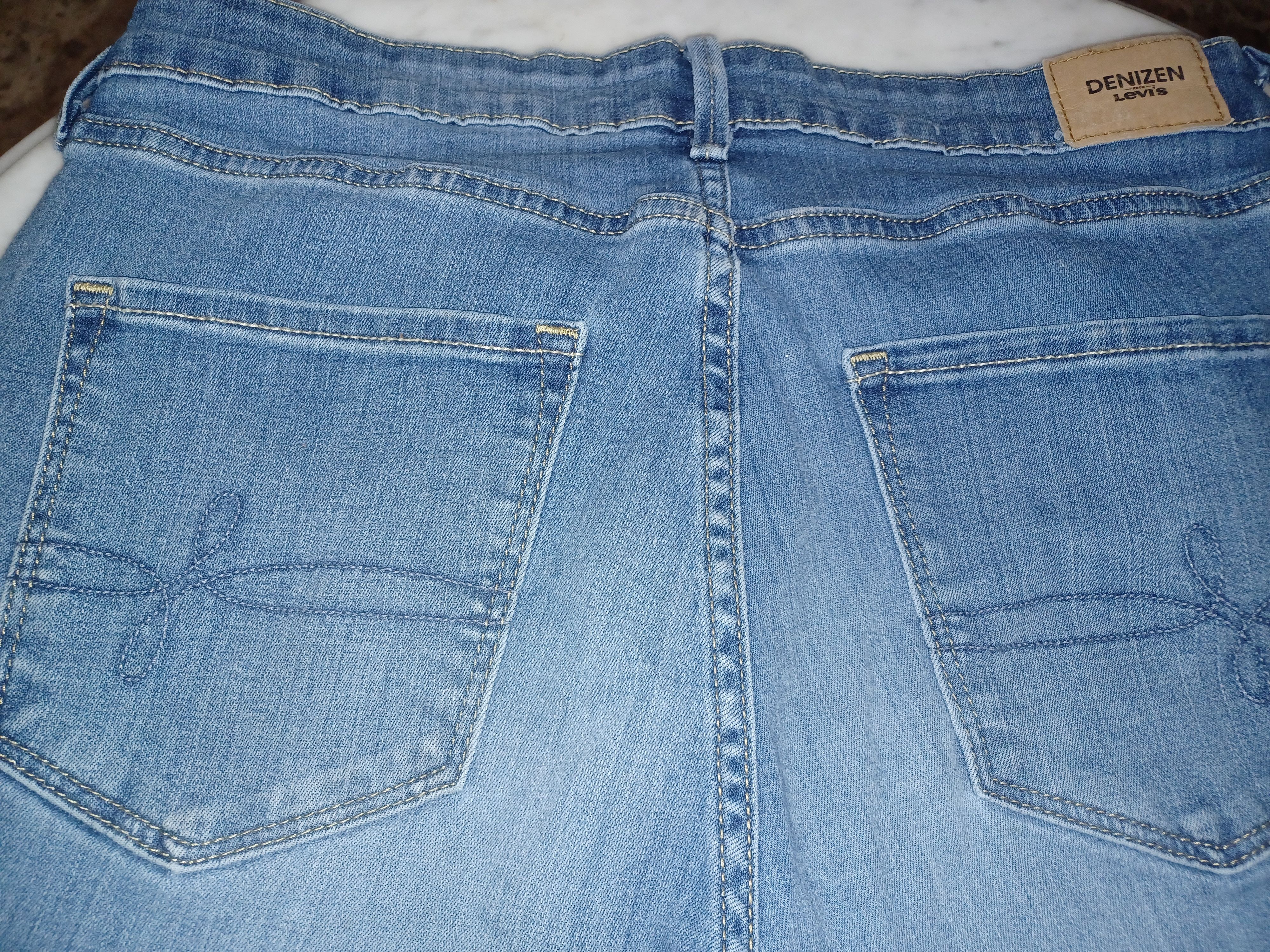 Levi's Levi's Denizen Women's Mid Rise Bootcut Blue Jeans Size 34" / US 12 / IT 48 - 3 Thumbnail
