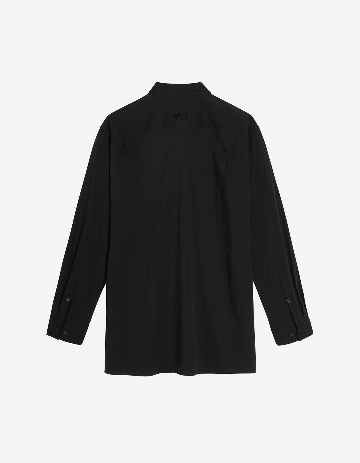 Y-3 Y-3 Black Pleated Pocket Shirt Size US XS / EU 42 / 0 - 3 Thumbnail