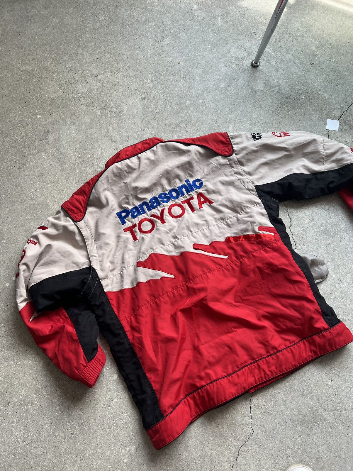 Vintage Vintage Racing jacket Tayota panasonic Michelin Size US L / EU 52-54 / 3 - 3 Thumbnail