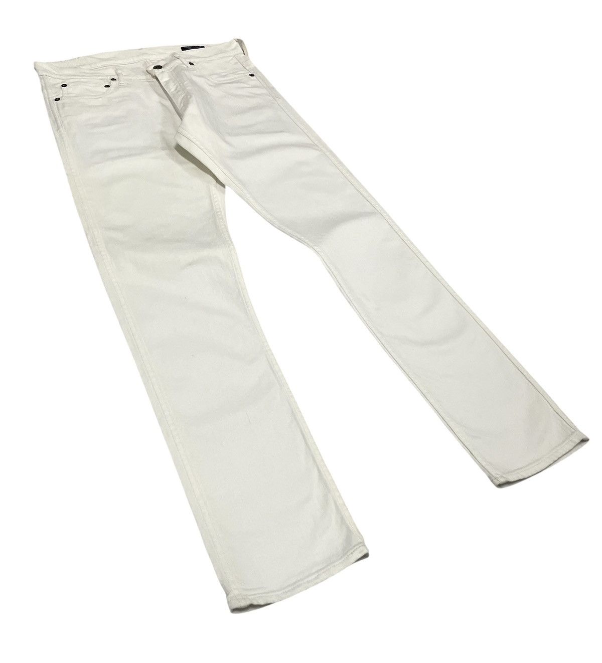 Pure Blue Japan JAPANBLUEJEANS X Mens Bigi White Jeans Size US 31 - 3 Thumbnail