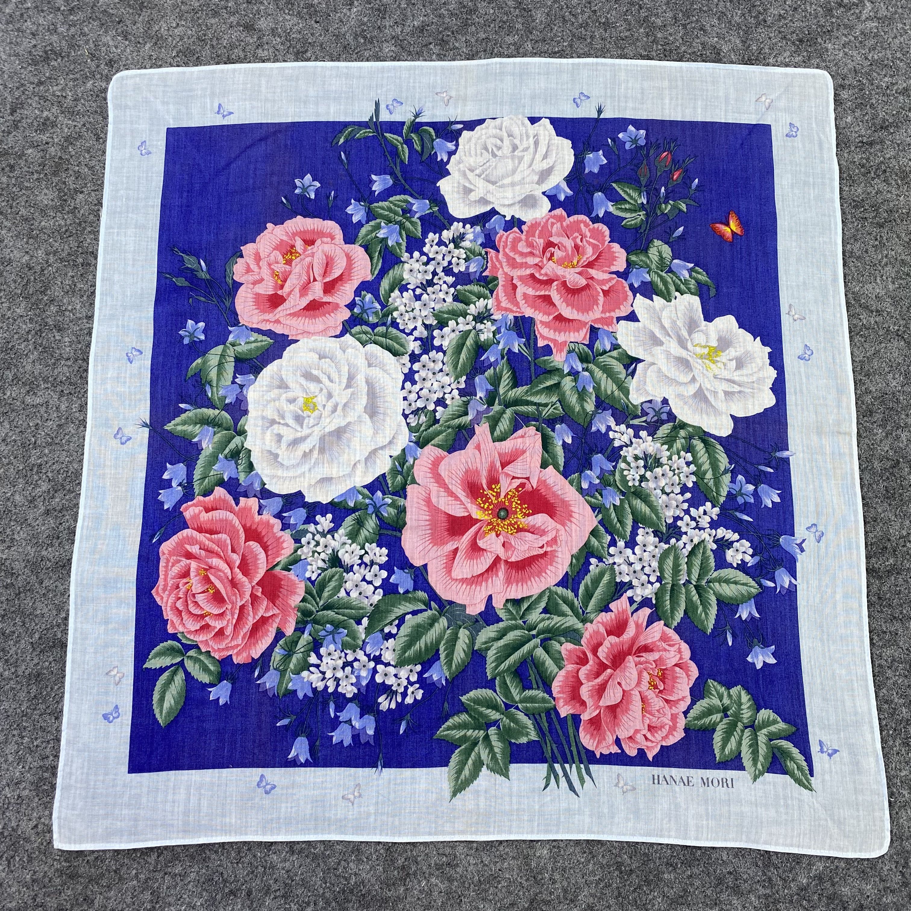 Hanae Mori Hanae Mori Handkerchief / Bandana / Neckerchief-B829 Size ONE SIZE - 3 Thumbnail