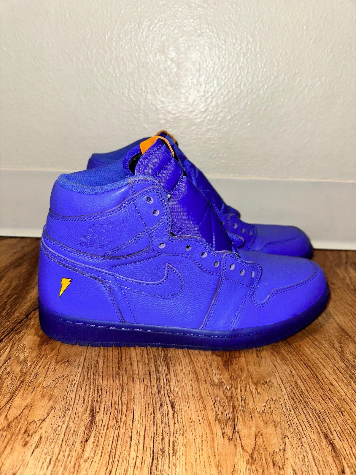 Nike Jordan 1 Retro High Gatorade Rush Violet Size US 11 / EU 44 - 1 Thumbnail