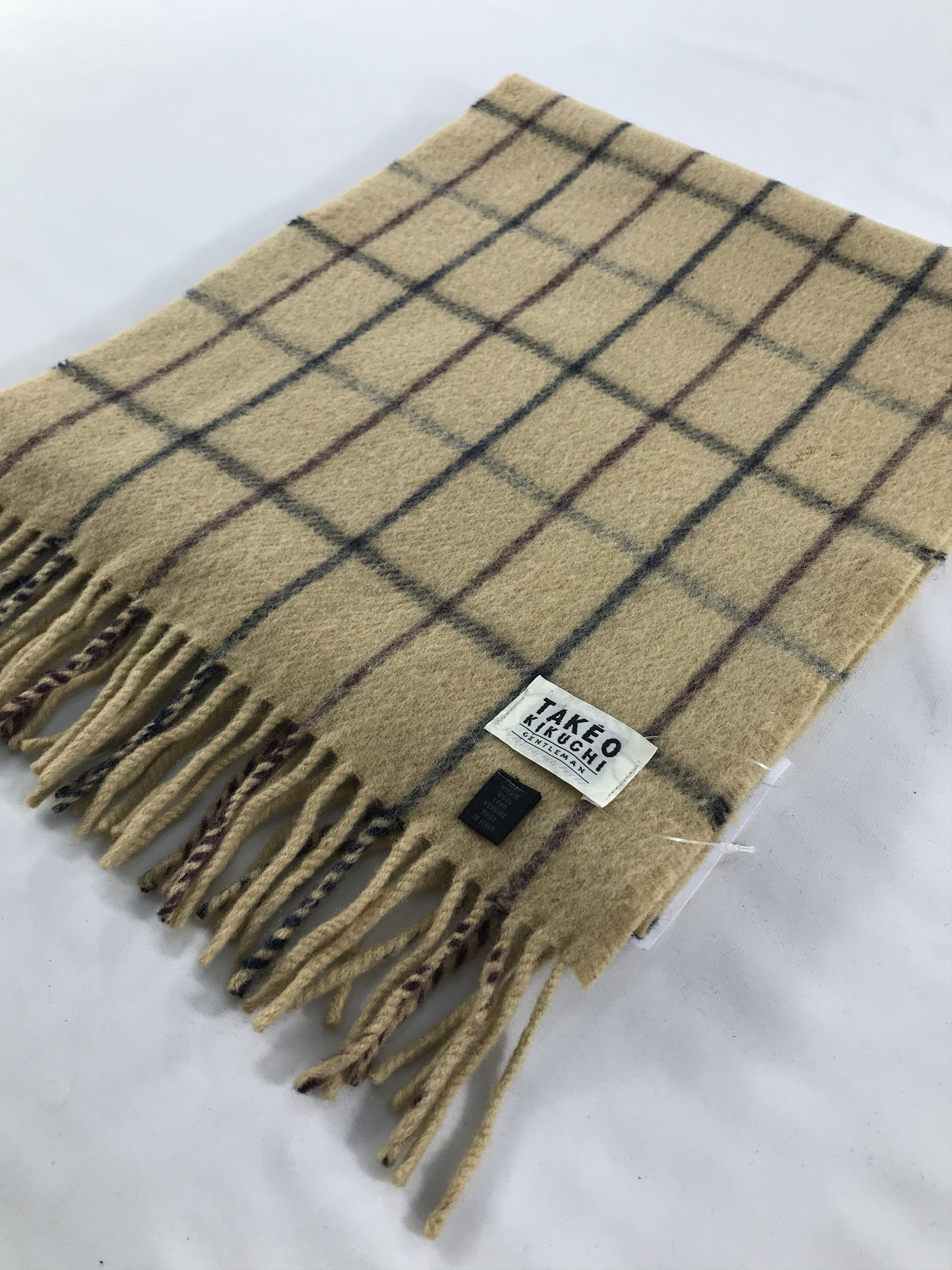 Takeo Kikuchi × Vintage Takeo Kikuchi Scarf / Muffler / Neckwear - WW2678 Size ONE SIZE - 3 Thumbnail