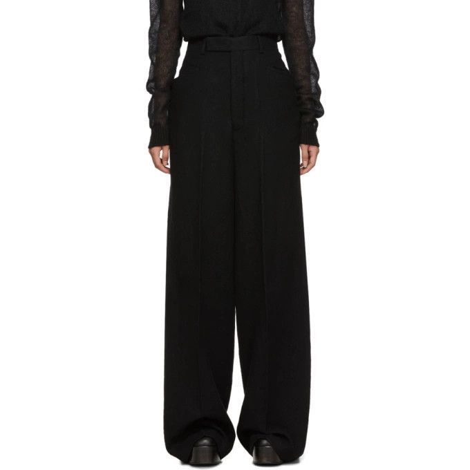 Rick Owens o1y0126 Casual Pant in Black Size 26" / US 2 / IT 38 - 1 Thumbnail