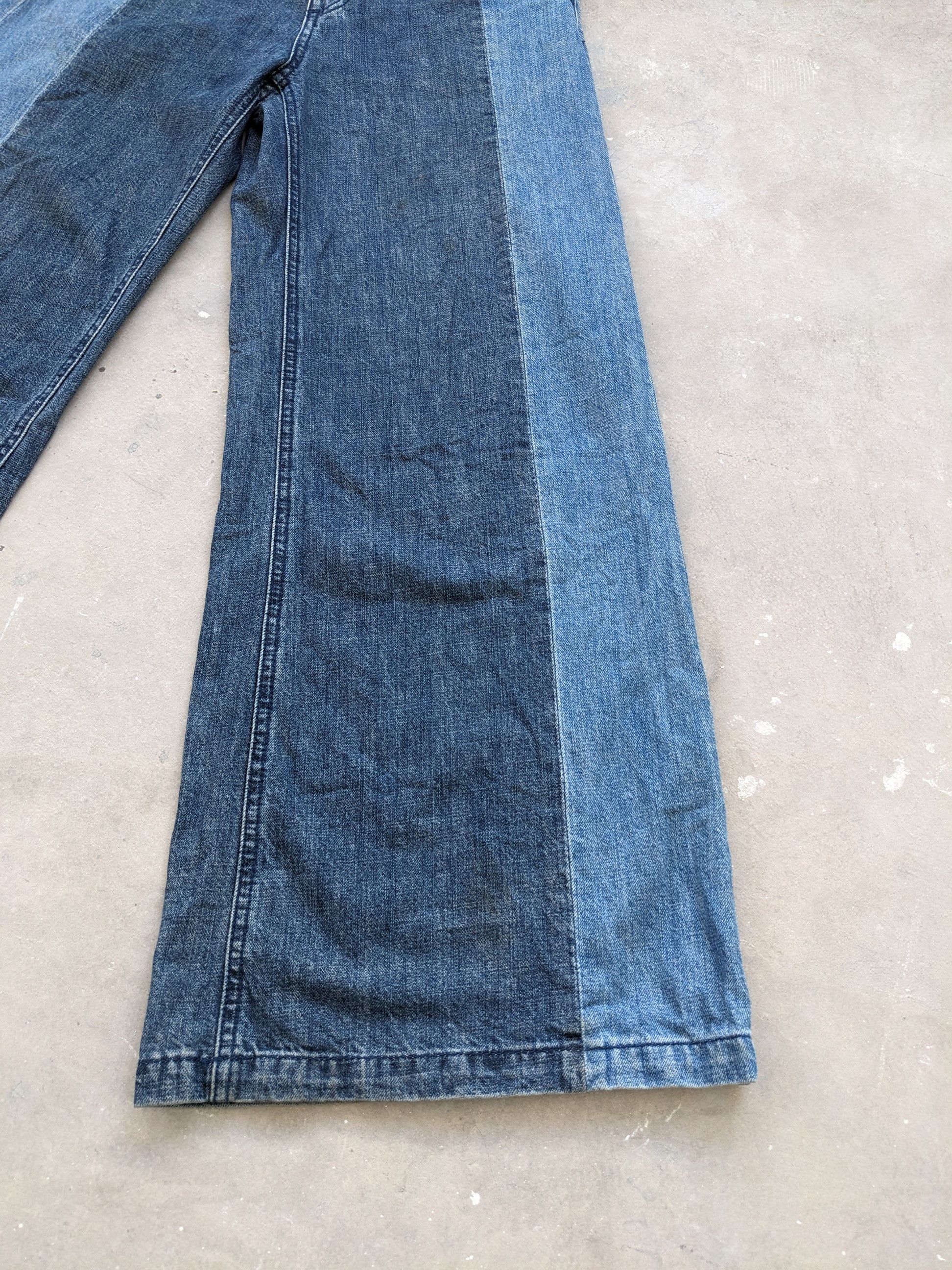Japanese Brand × Vintage Vintage Baggy Jeans Custom Made by Natural Beauty Basic Size 28" / US 6 / IT 42 - 4 Thumbnail