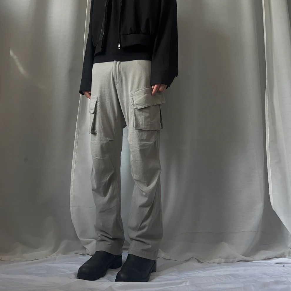 Yohji Yamamoto Y‘s by Yohji Yamamoto Knee Dart 360 Cargo Trousers Size US 32 / EU 48 - 2 Thumbnail