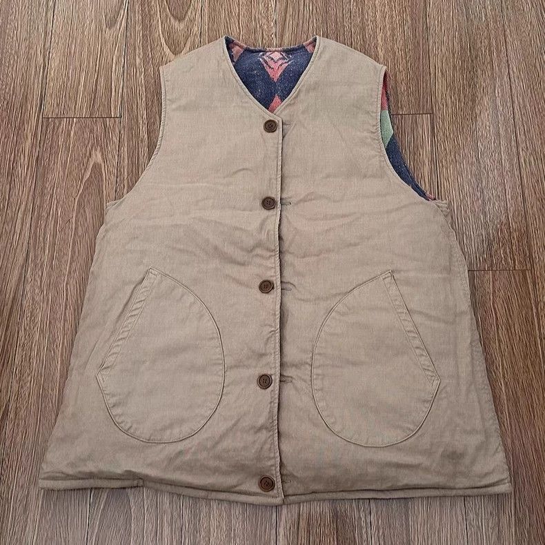 Visvim Visvim VISVIM KORA Down Vest with Navajo Pattern-2506 Size US M / EU 48-50 / 2 - 3 Thumbnail