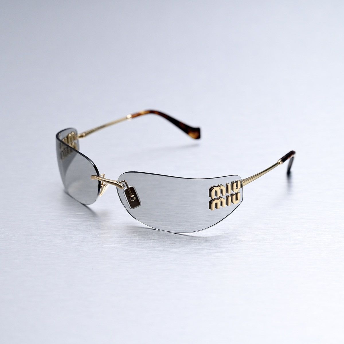 Miu Miu MIU MIU 0MU A51S ZVN10P SUNGLASSES | Grailed