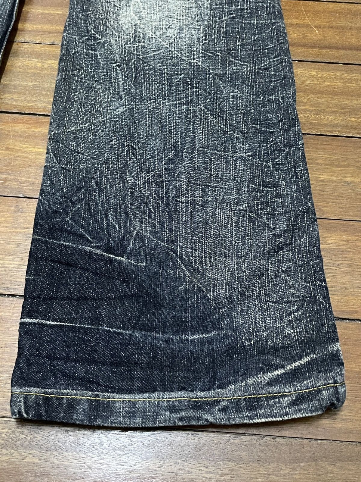 LOWBOX Very Rare Design Vintage Japanese Brand Lowbox Jeans 1990s Size US 33 - 8 Thumbnail