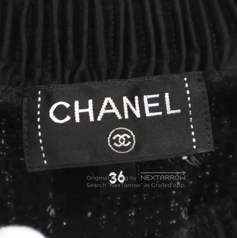 Chanel Chanel Black Wool Blend Women's Sweater . Size S / US 4 / IT 40 - 3 Thumbnail