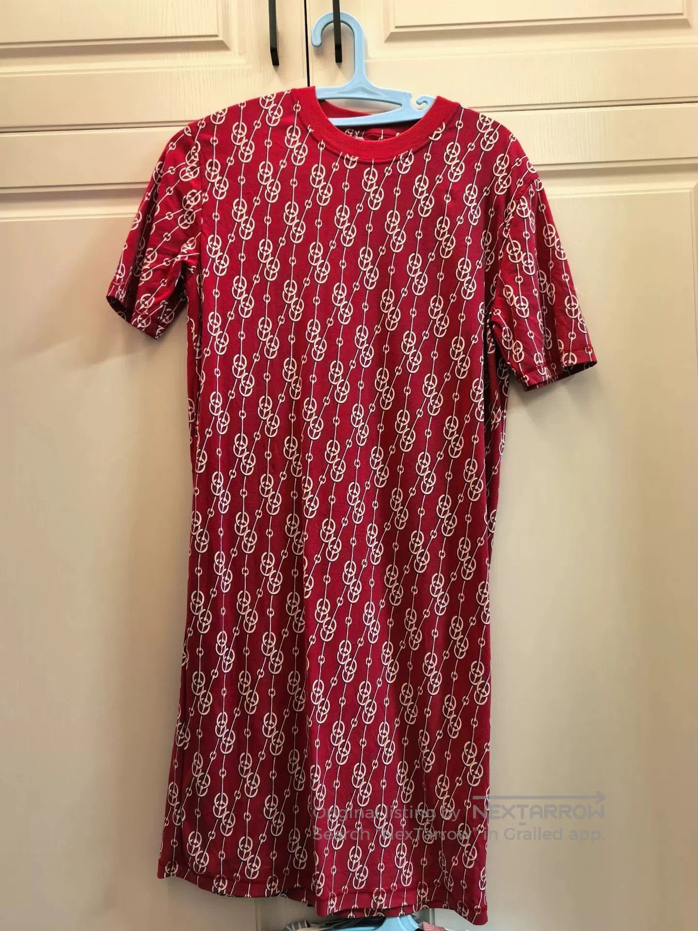 Hermes Hermes Red Patterned Dress. Size US XS / EU 42 / 0 - 1 Thumbnail