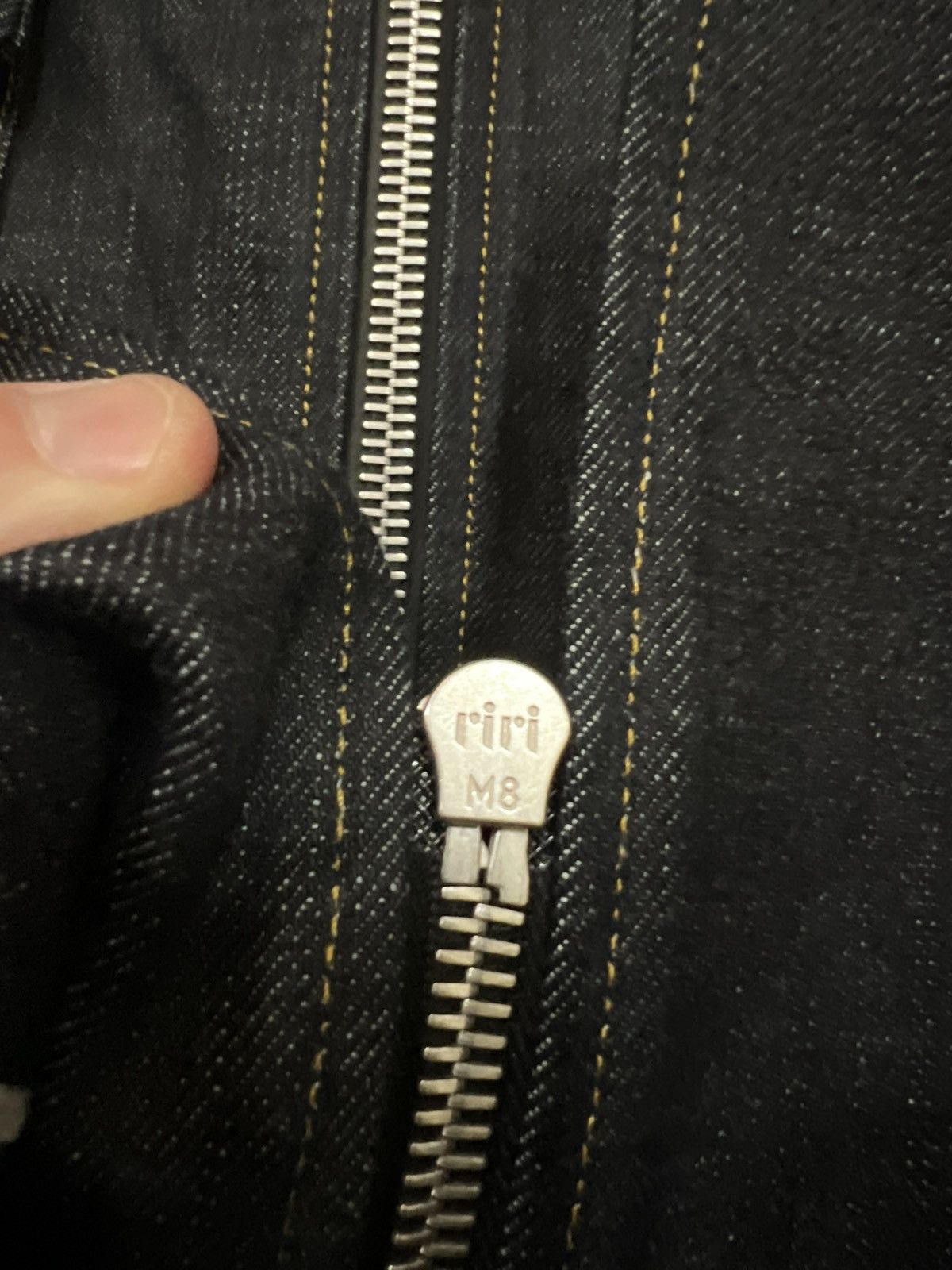 Fear of God Fear of God Raw Selvedge Denim Long Jacket Raw Indigo size S Size US S / EU 44-46 / 1 - 5 Thumbnail