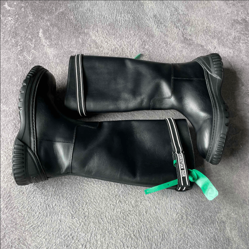 Dior Dior Calfskin Leather High Boot Size US 7 / IT 37 - 6 Thumbnail