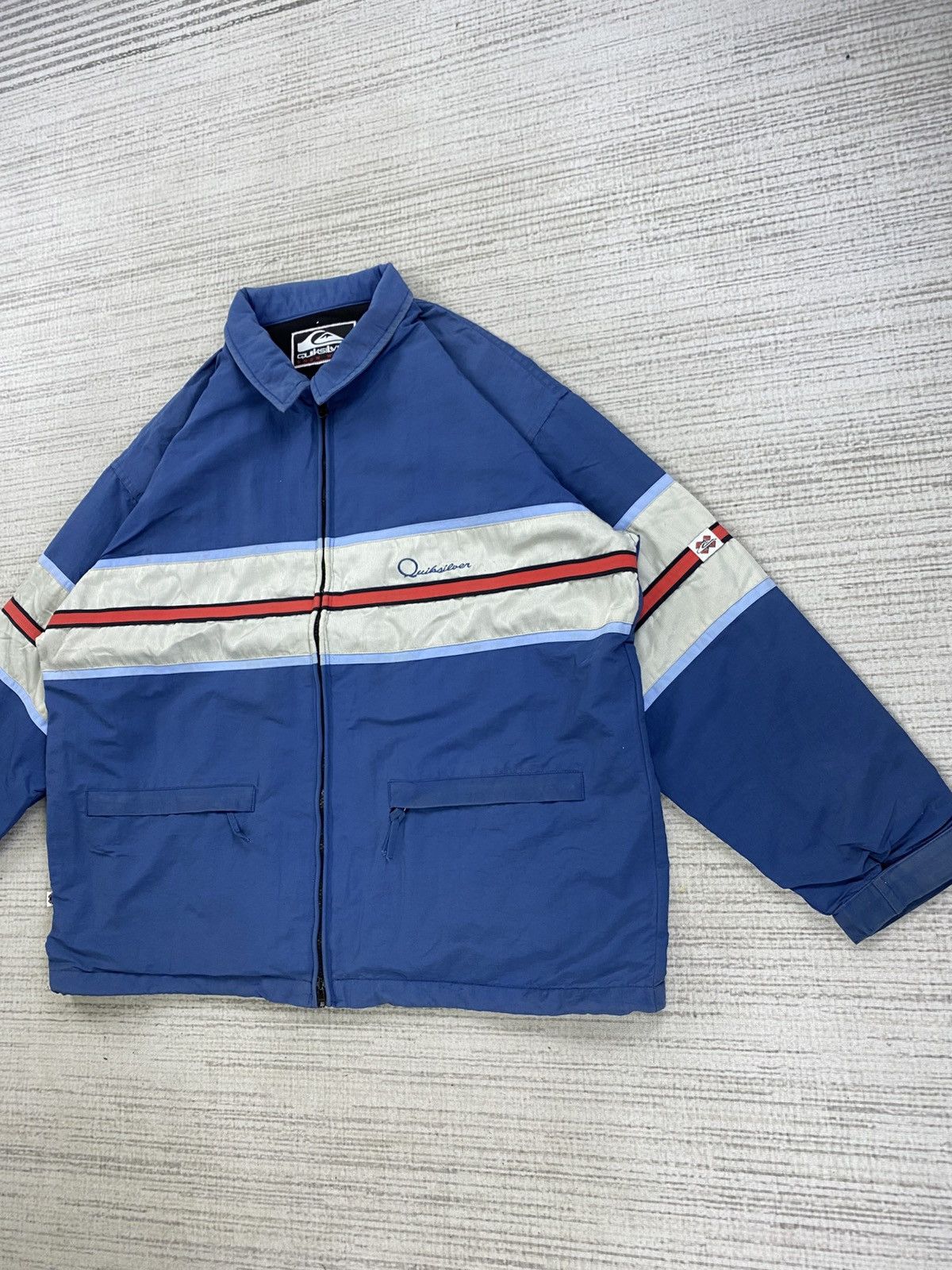 Japanese Brand × Quiksilver × Vintage Vintage Quicksilver Snow Wear Zipper Jacket Size US XL / EU 56 / 4 - 4 Thumbnail