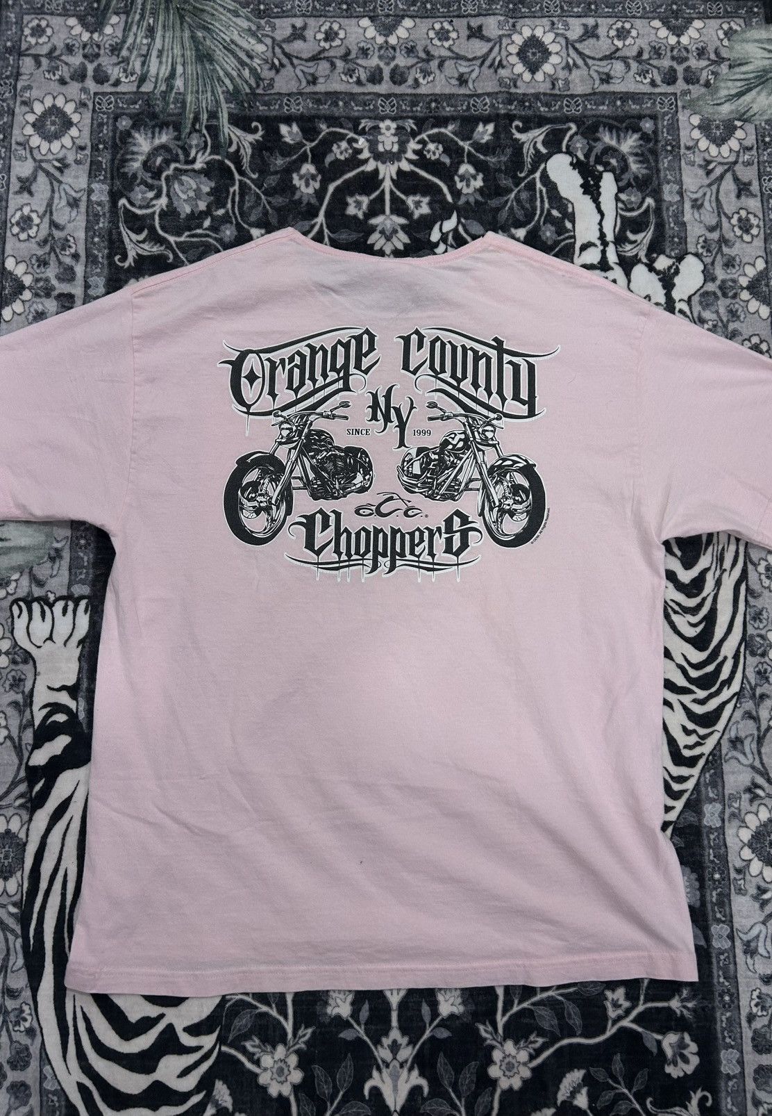 Other Vibtage pink biker tee Size US L / EU 52-54 / 3 - 1 Thumbnail